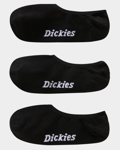 Dickies Invisible Socks - 3 Pack (Svart