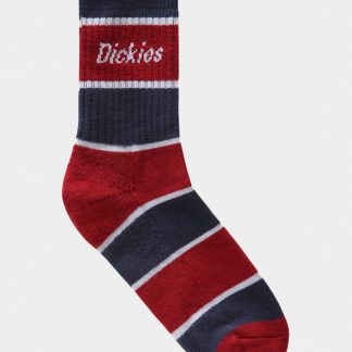 Dickies Oakhaven Socks (Röd / Navy