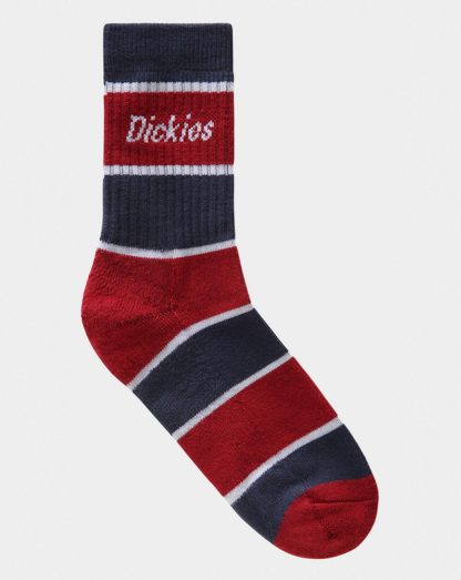 Dickies Oakhaven Socks (Röd / Navy