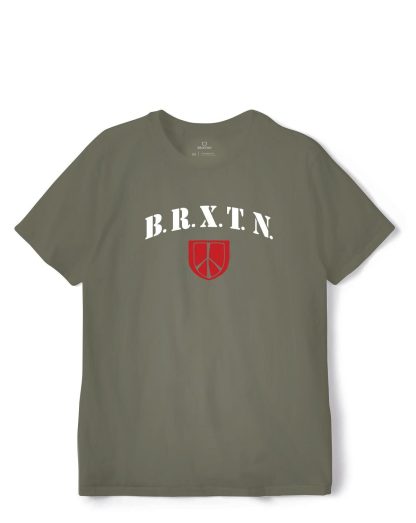 Brixton Harden S/S T-shirt (Olivgrön