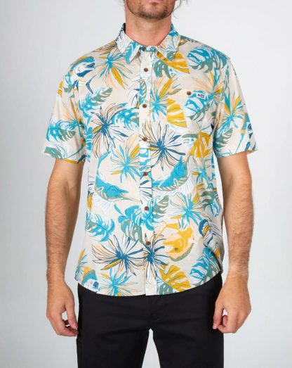 Salty Crew Large Kine S/S Woven (Natural