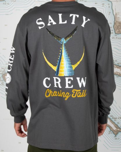 Salty Crew Tailed L/S (Charcoal