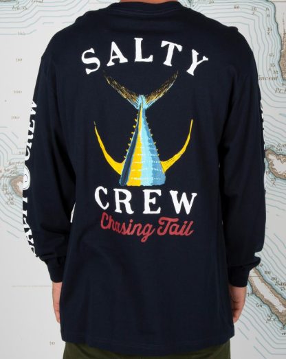Salty Crew Tailed L/S (Navy