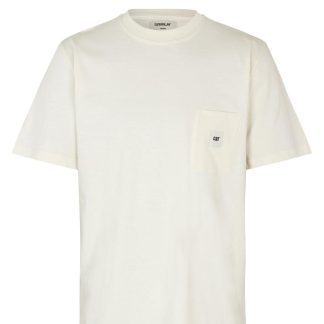 Caterpillar Basic Pocket T-shirt (Off White